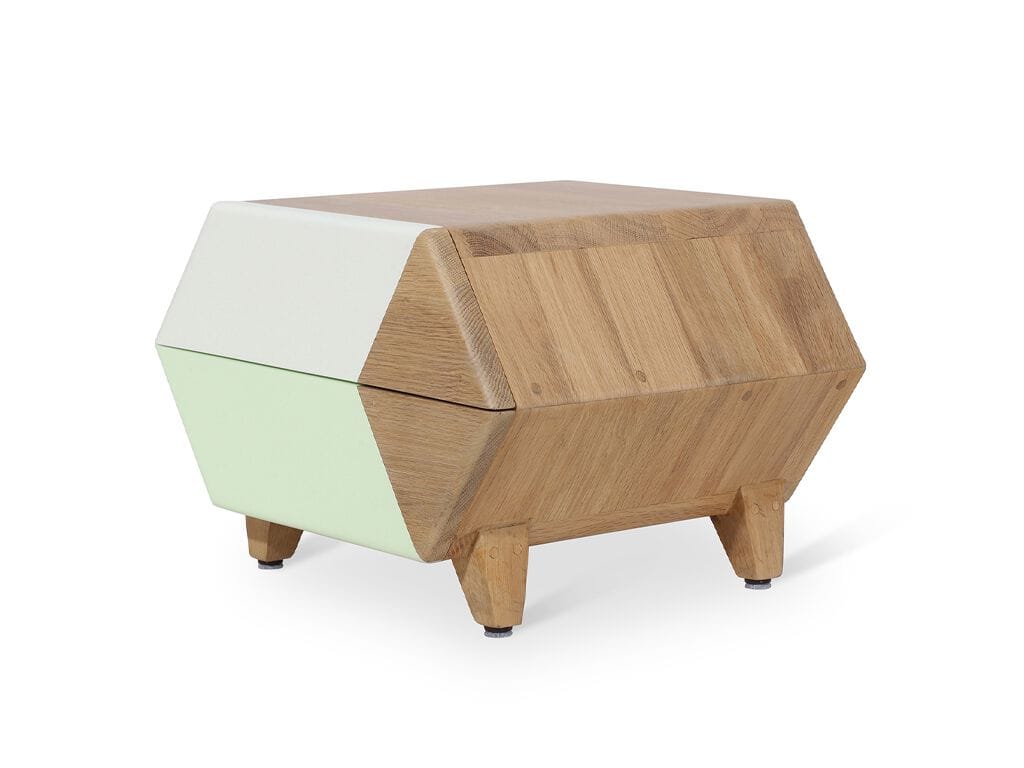 Тумбочка из массива дерева с ящиками Alankaram TIPKI ARCH-00004986 - Вид №1