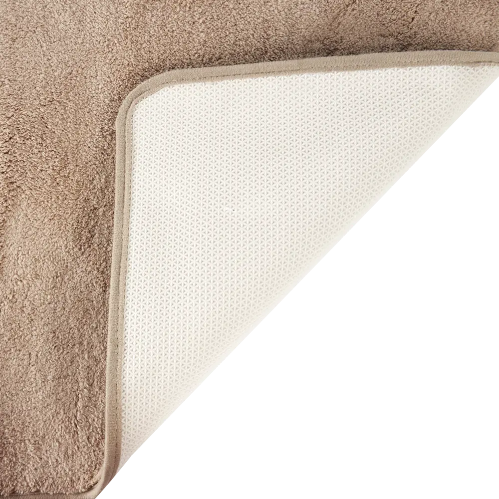 Набор ковриков для ванной комнаты Jersey 45x70/45x45 см цвет бежевый 82392225 STLM-2173444 Santreyd PRM-1119 - Вид №2