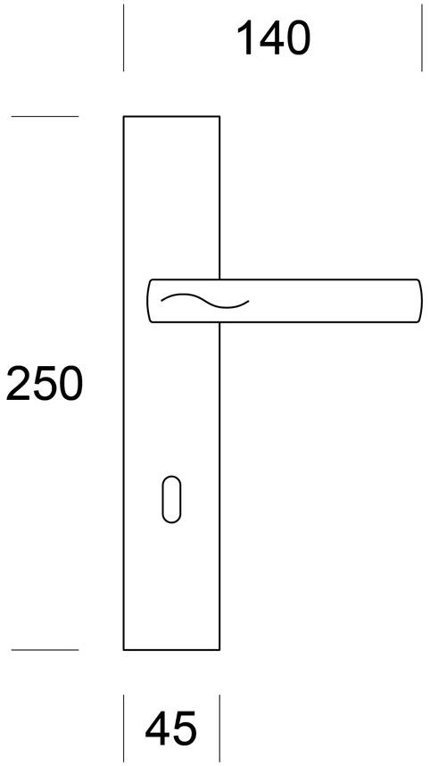 Ento Латунная ручка Sand sq 6175 - Вид №2
