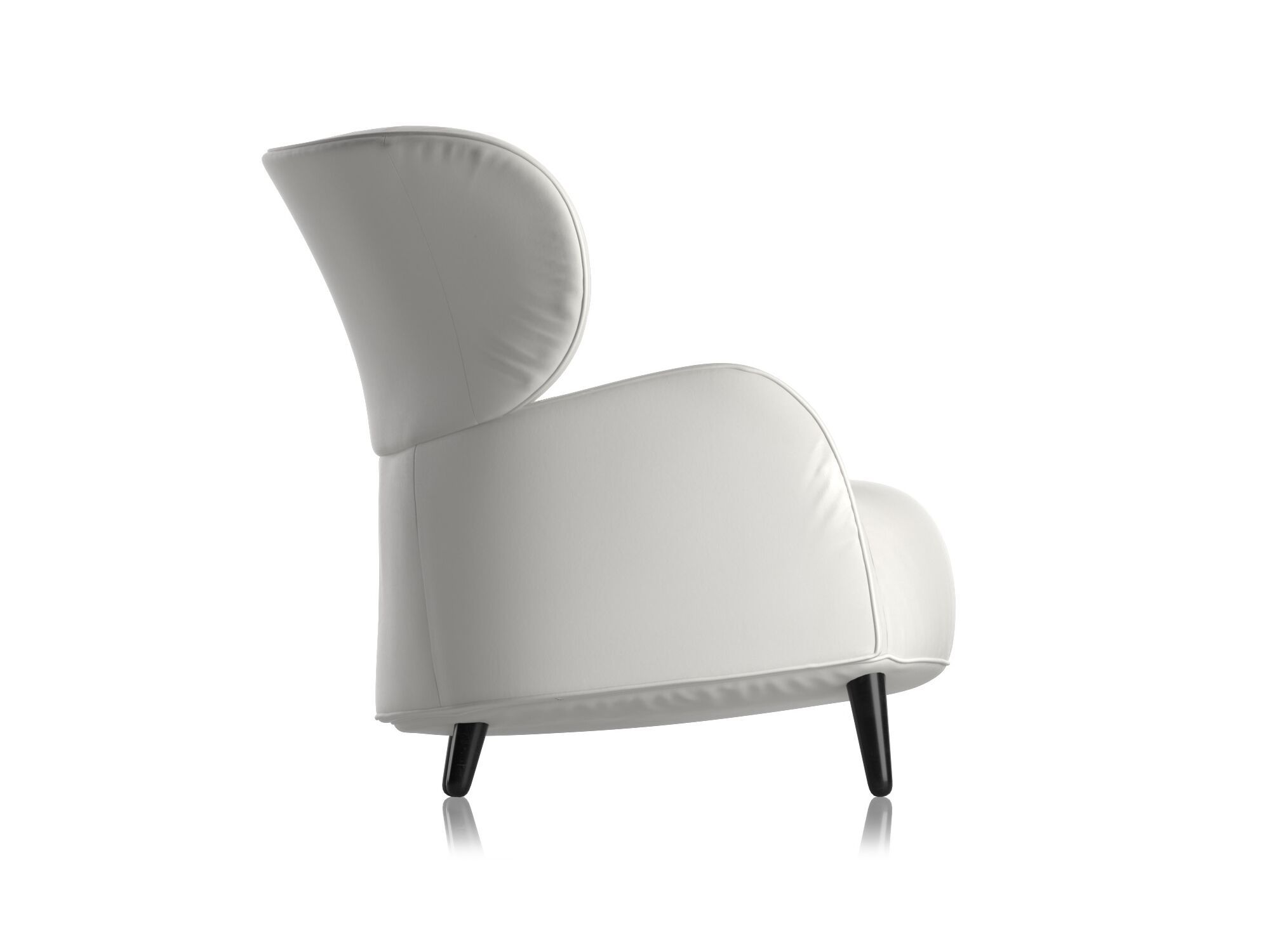 Кожаное кресло с подлокотниками Natuzzi Italia BLOSSOM ARCH-00031285 - Вид №2