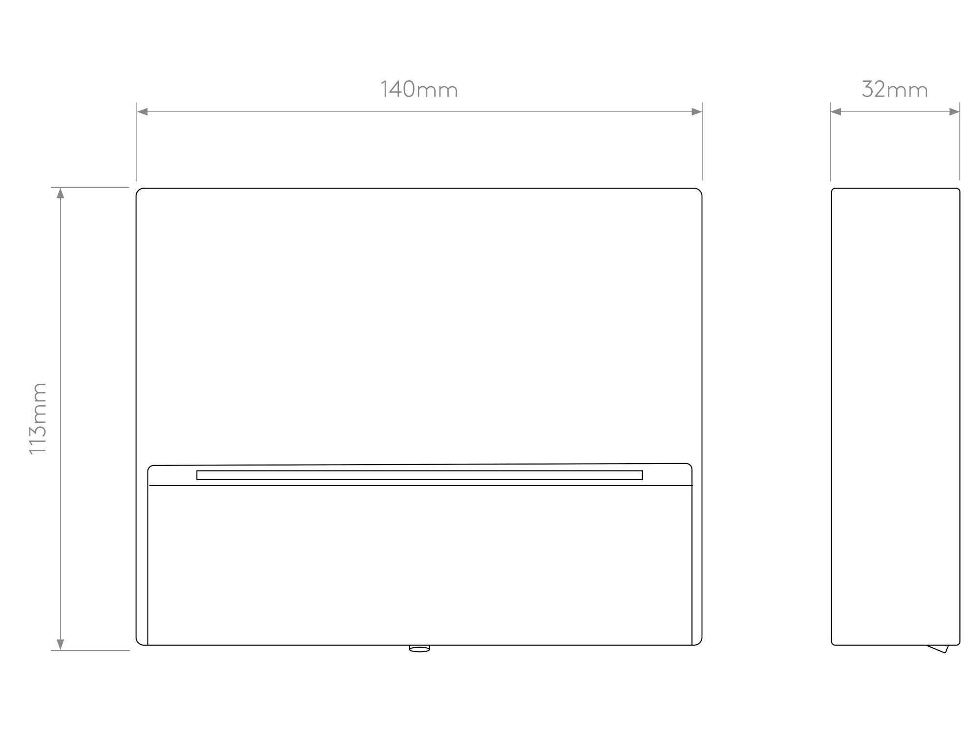Открытый алюминиевый светодиодный настенный светильник Astro Lighting MORI ARCH-00150046 - Вид №2