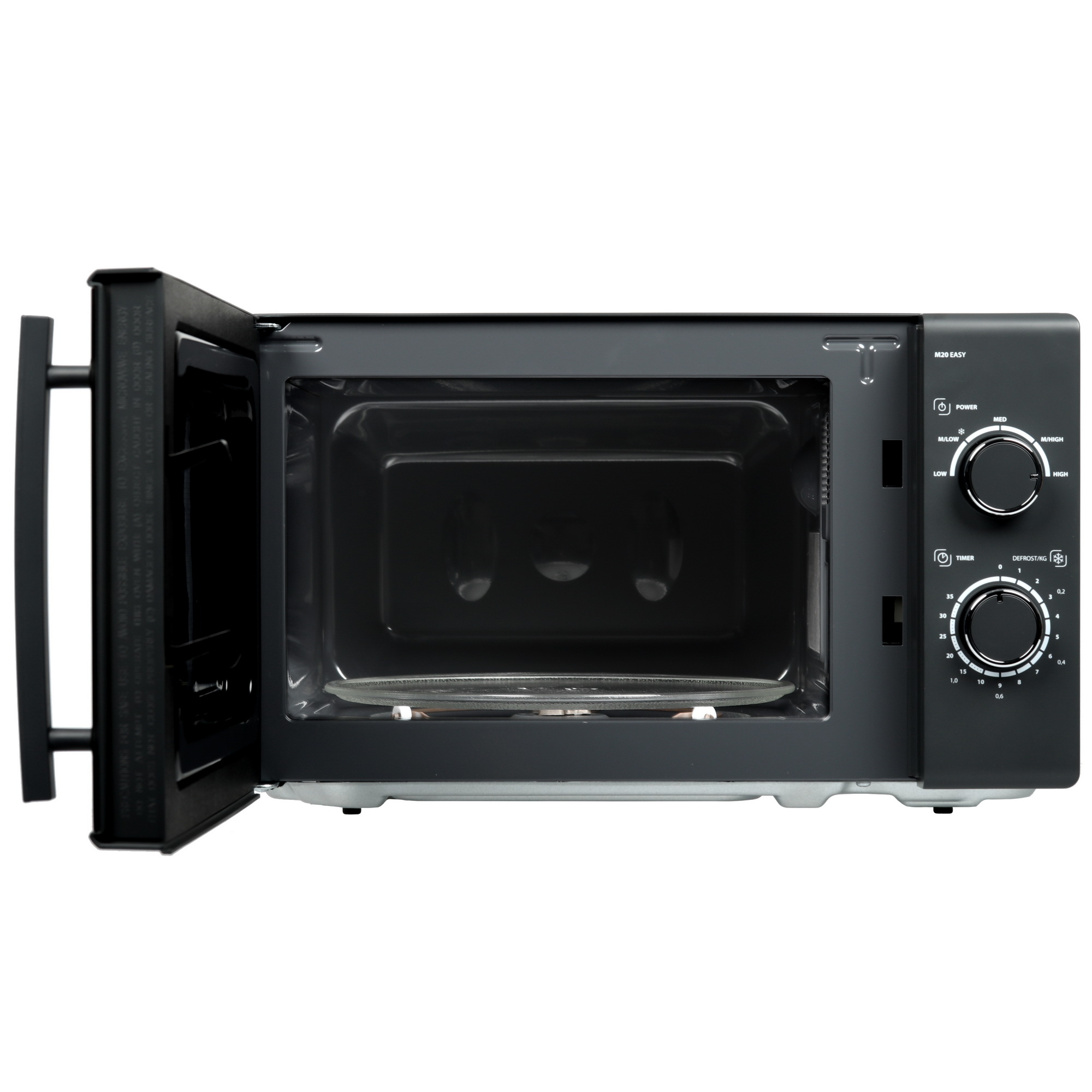 1117014 Микроволновая печь CASO M 20 EASY зеркальный, черный STDN-0083598 - Вид №5