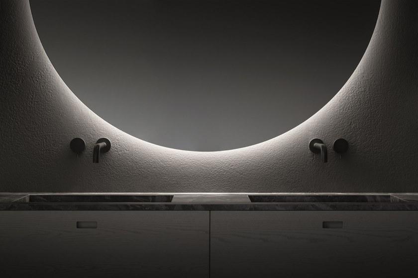 NOVELLO Подвесная тумба под умывальник из дуба с зеркалом Craft 2.0 sun-id-1416040 - Вид №2