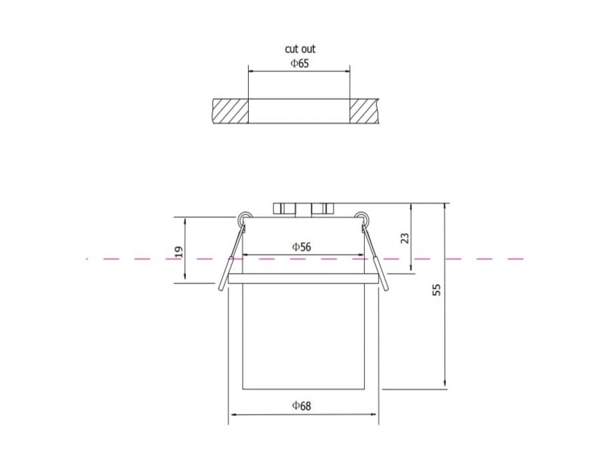 Алюминиевый круглый утопленный прожектор Maytoni REIF ARCH-00113121 - Вид №19