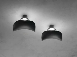 Masiero Светодиодный потолочный светильник из крашеного металла Vollee