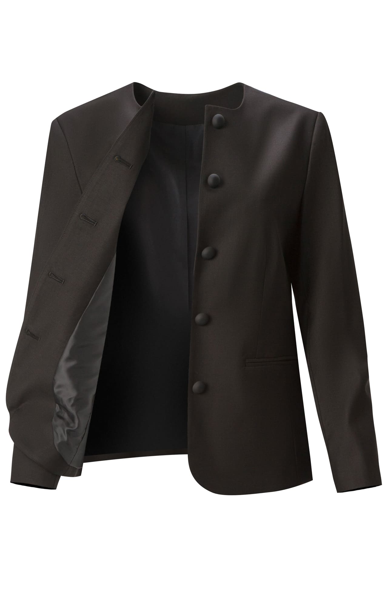 64093 Жакет женский  black El-Risto  Бренд "El-Risto" (Эль Ристо), каталог товаров размер 42/164  - Вид №3