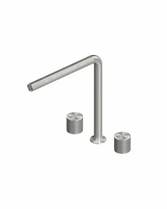 Стерео. 16 08 V. Смеситель с тремя отверстиями Quadrodesign