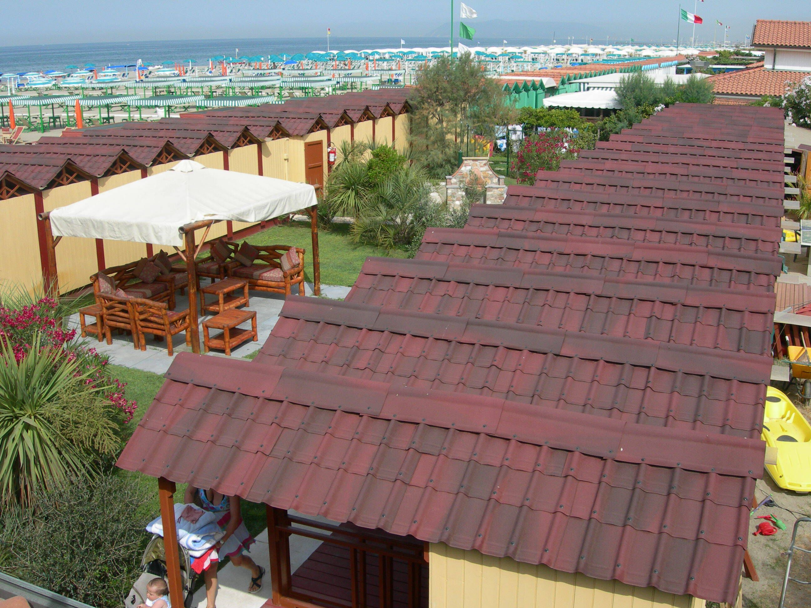 Коньковый элемент для кровельной черепицы Onduvilla ONDULINE ITALIA ARCH-00107027 - Вид №1