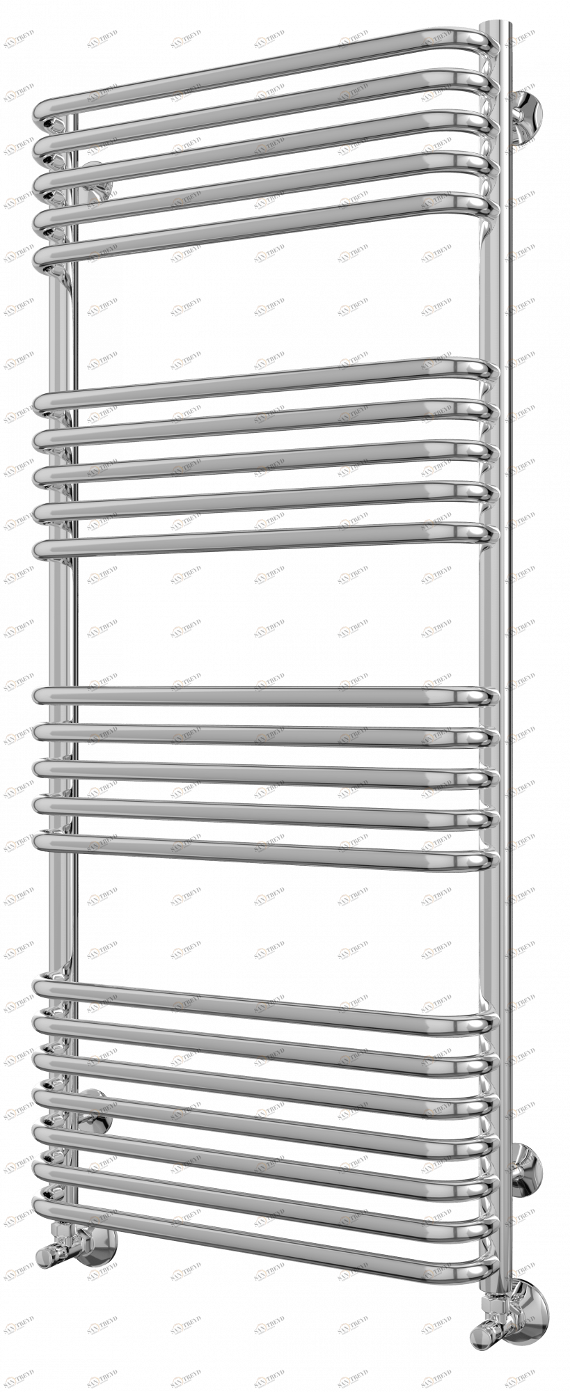 4620768886201 СТАНДАРТ Стандарт П22 500х1196 (7+5+5+5) Полотенцесушитель TERMINUS Нержавеющая сталь