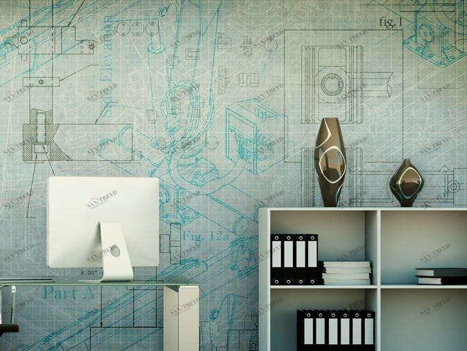 GLAMORA Виниловые обои Template sun-id-1495502