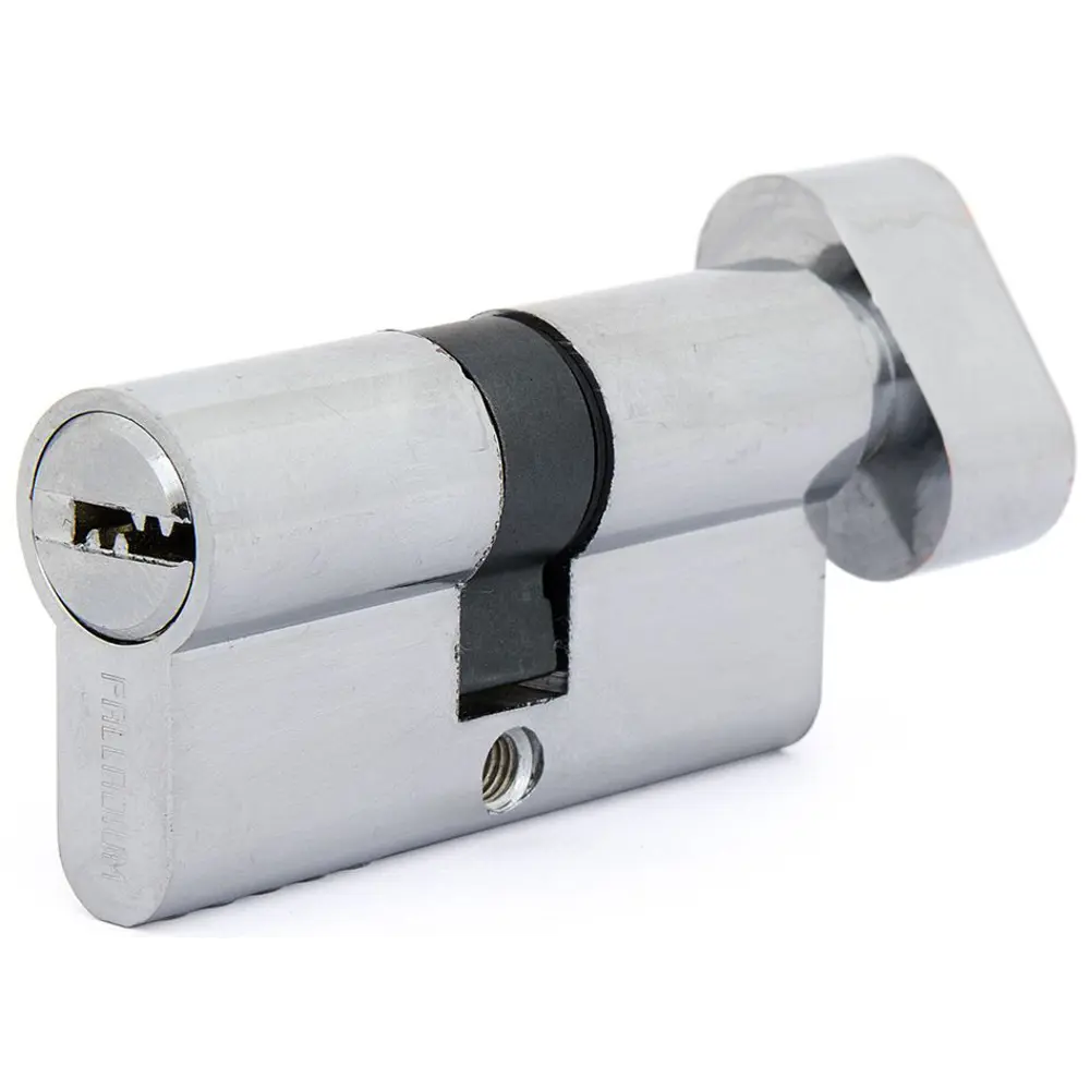 Цилиндр Palladium BK CP 30x30 ключ/вертушка цвет хромированный 82605146 STLM-2067392 