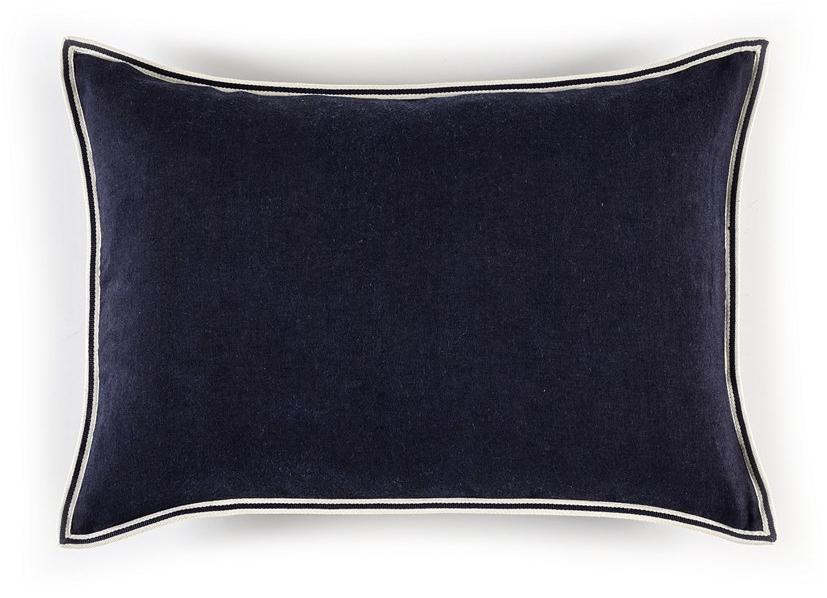 Élitis Однотонная прямоугольная подушка из льна sun-id-1357150 - Вид №12