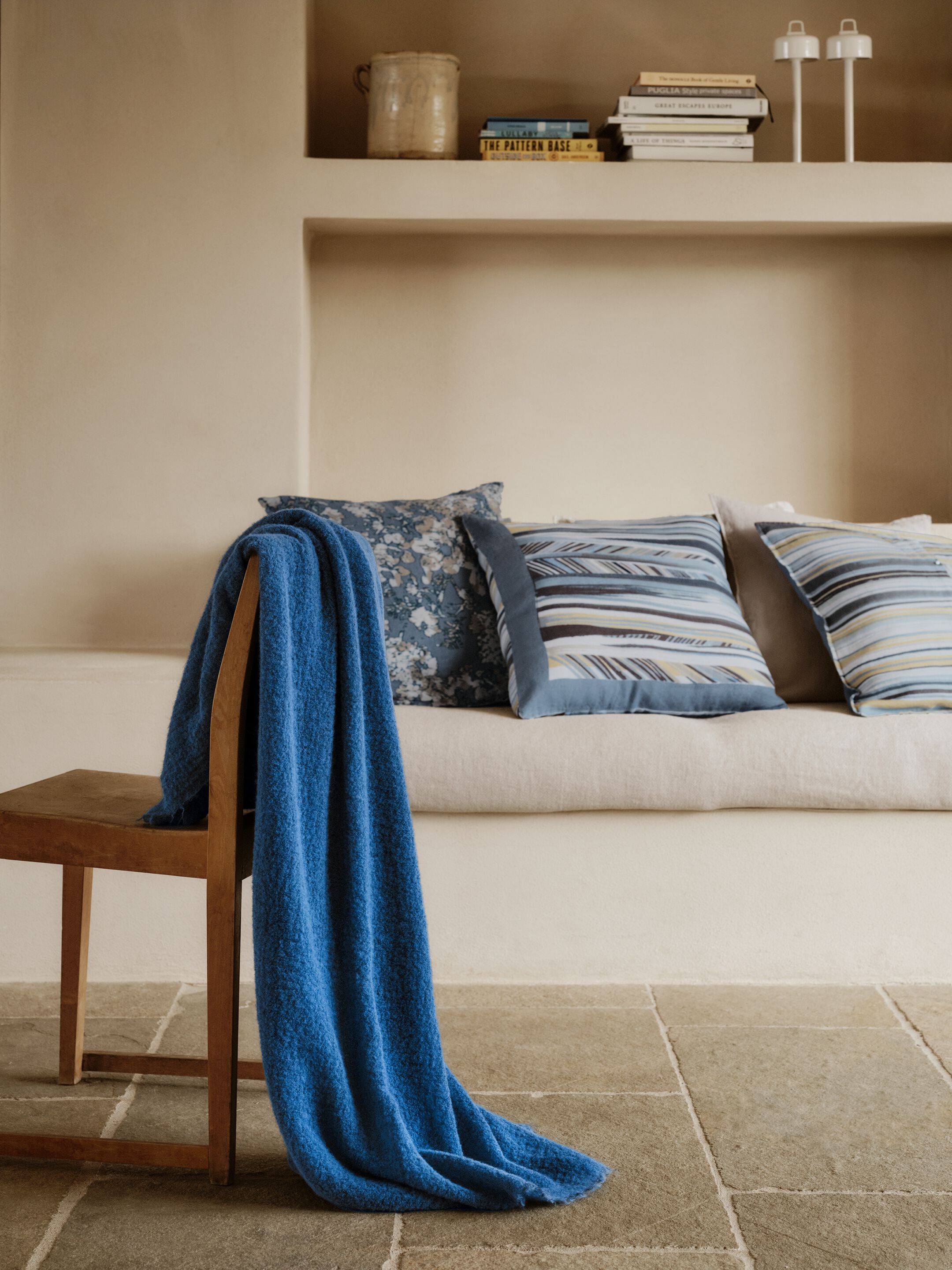 Однотонный плед из альпаки Society Limonta TED ARCH-00051990 - Вид №20