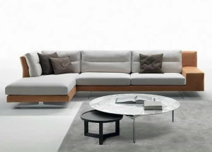 Marac Диван из ткани с шезлонгом Talete