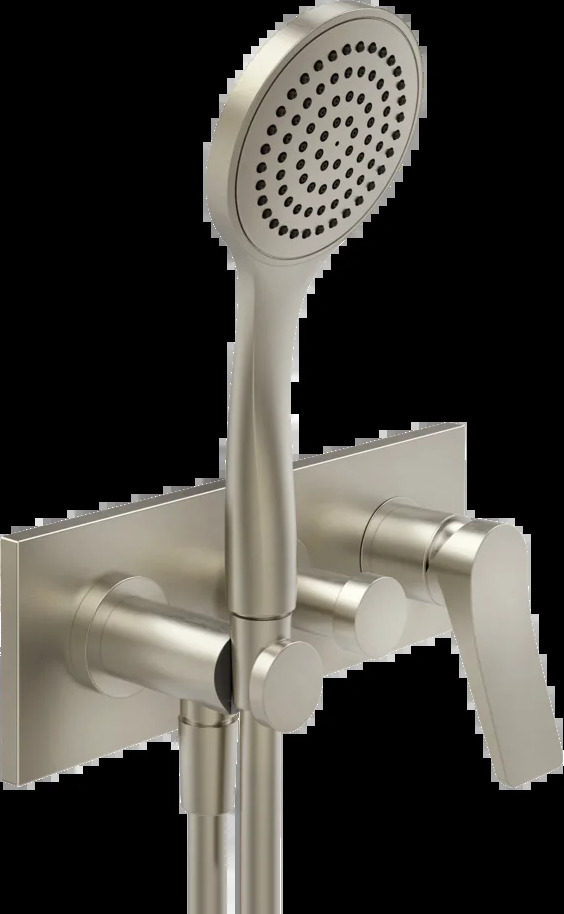 Смеситель для ванны-смеситель для душа 59140 149 Gessi Rilievo МАТОВЫЙ НИКЕЛЬ FINOX