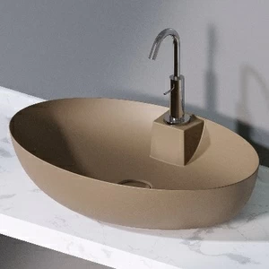 L604132 Накладная раковина на столешницу  овальная A. e T. Italia ELITE