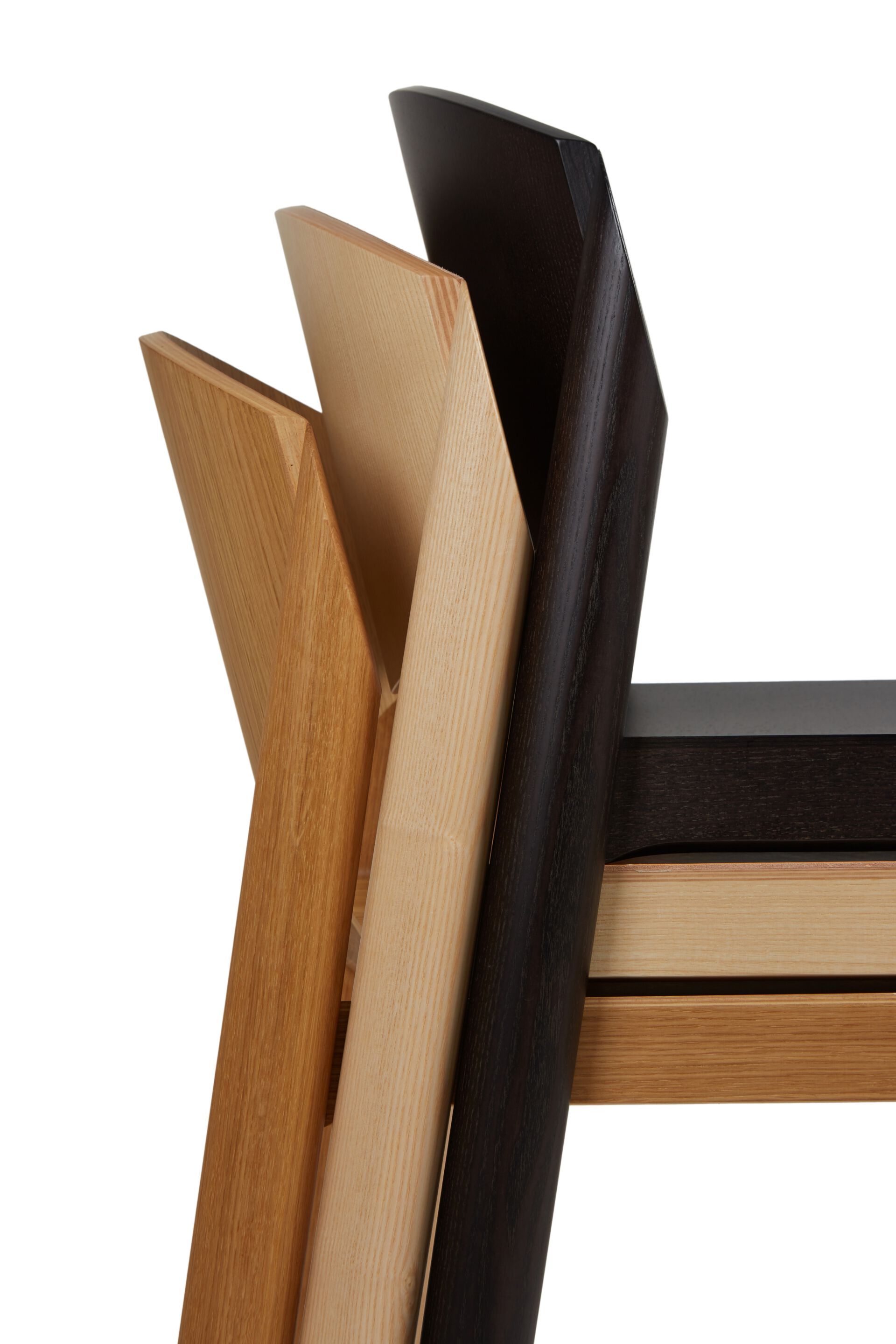 Деревянный штабелируемый стул с мягким сиденьем Established&Sons MAURO CHAIR ARCH-00023638 - Вид №3