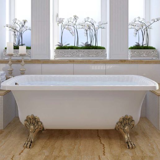 24628 Ванна из литьевого мрамора Migliore Olivia - Вид №4