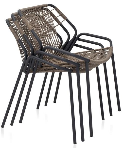 Garda Furniture Штабелируемый садовый стул Kapua Gk01be - Вид №3