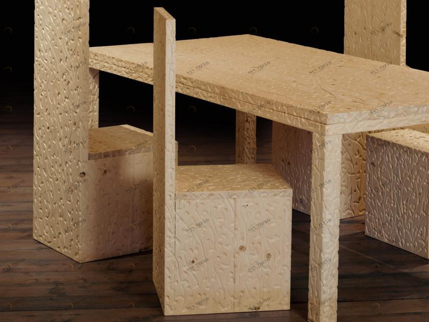 Mirabili Деревянный стул Mirabili arte d'abitare sun-id-1425174