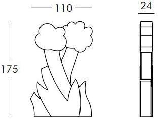 SLIDE Светящаяся перегородка для сада из полиэтилена sun-id-1457750 - Вид №5