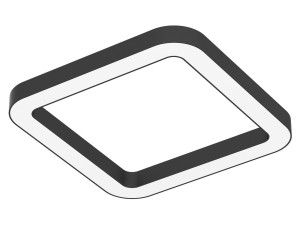 Экструдированный алюминиевый светодиодный потолочный светильник