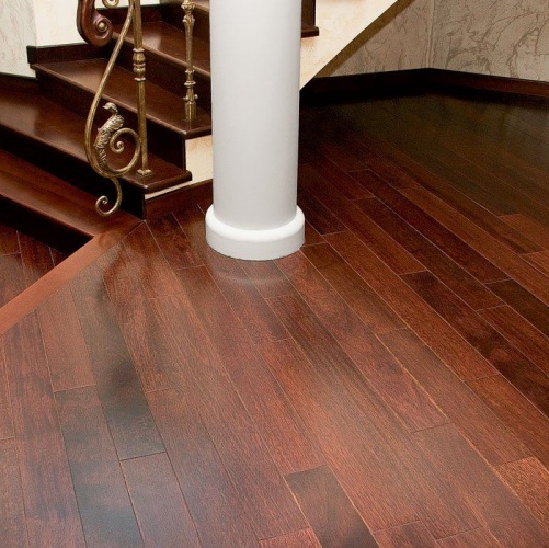 Массивная доска Magestik floor Под лаком (экзотика) Мербау (Гладкая) 910х122 мм MGK Magestic floor 2600300134 - Вид №4