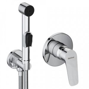 777510000 смеситель монтируемый в стену с гиг. душем Damixa Origin Bit