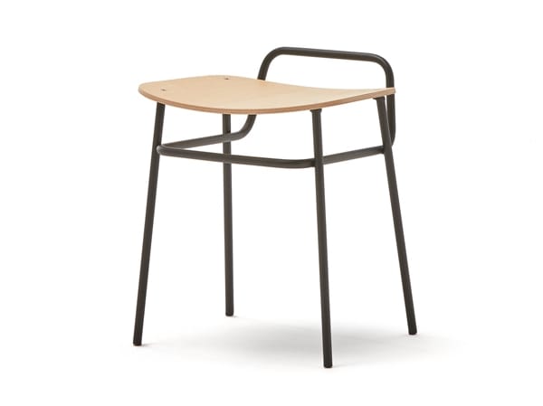 Металлический низкий стул с подставкой для ног Blasco&Vila Fosca ARCH-00030401 - Вид №3