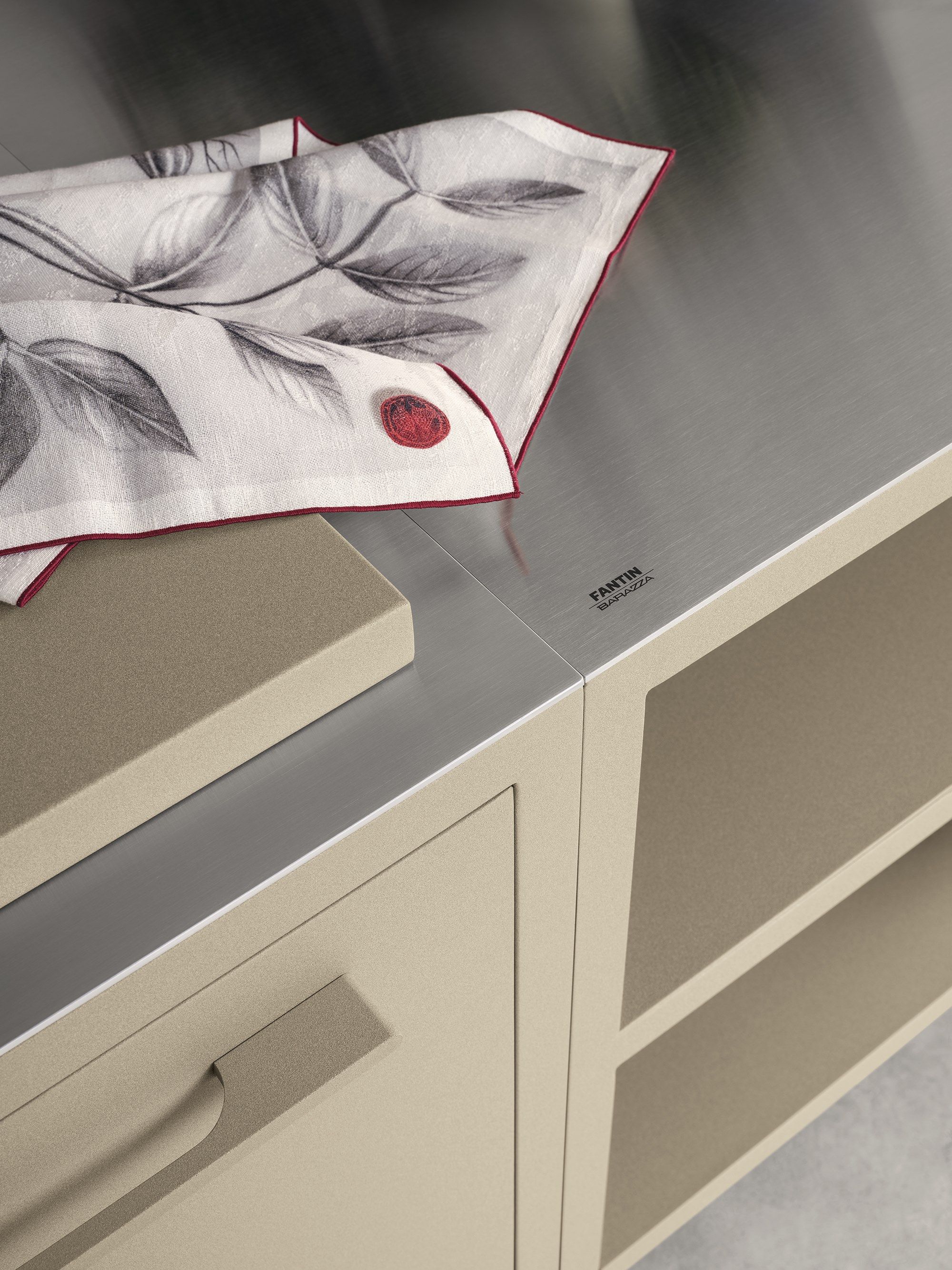 Металлическая наружная кухня Fantin рамка ARCH-00045904 - Вид №2