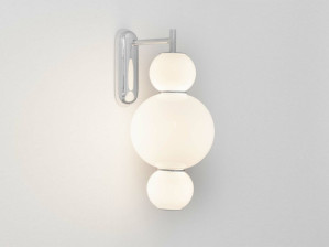 Стеклянный светодиодный настенный светильник