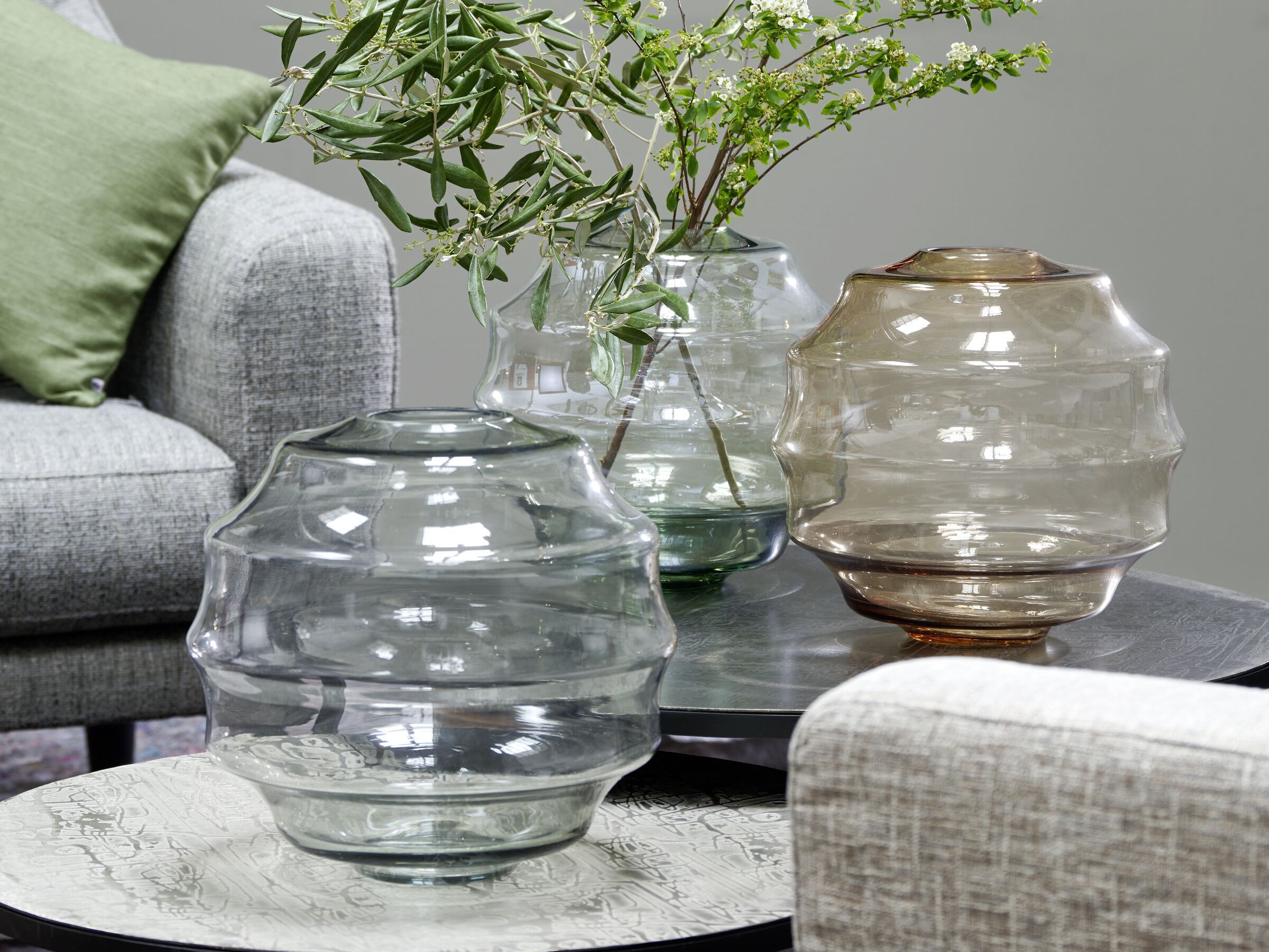 Круглая стеклянная ваза LAMBERT KOKON ARCH-00094098 - Вид №3