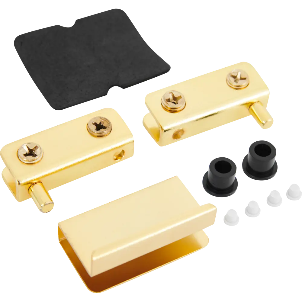 Santreyd - Комплект петель и ручек для стеклянных дверей золото 85075510 STLM-1006610 - Вид №1