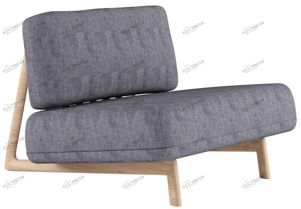 Alias Кресло с мягкой обивкой Trigono D10