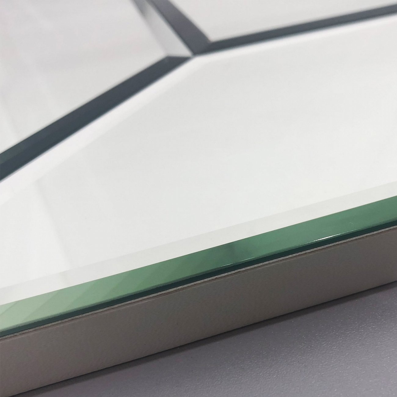 Зеркало венецианское большое прямоугольное "Эксперт" GRAUM ДИЗАЙНЕРСКИЕ 304130 Зеркальный  - Вид №4