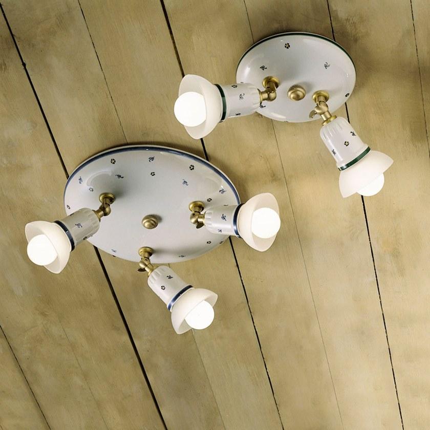 FERROLUCE Несколько регулируемых керамических потолочных светильников Savona C278 - c279 - Вид №2