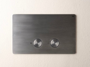 Панель управления туалетом из нержавеющей стали