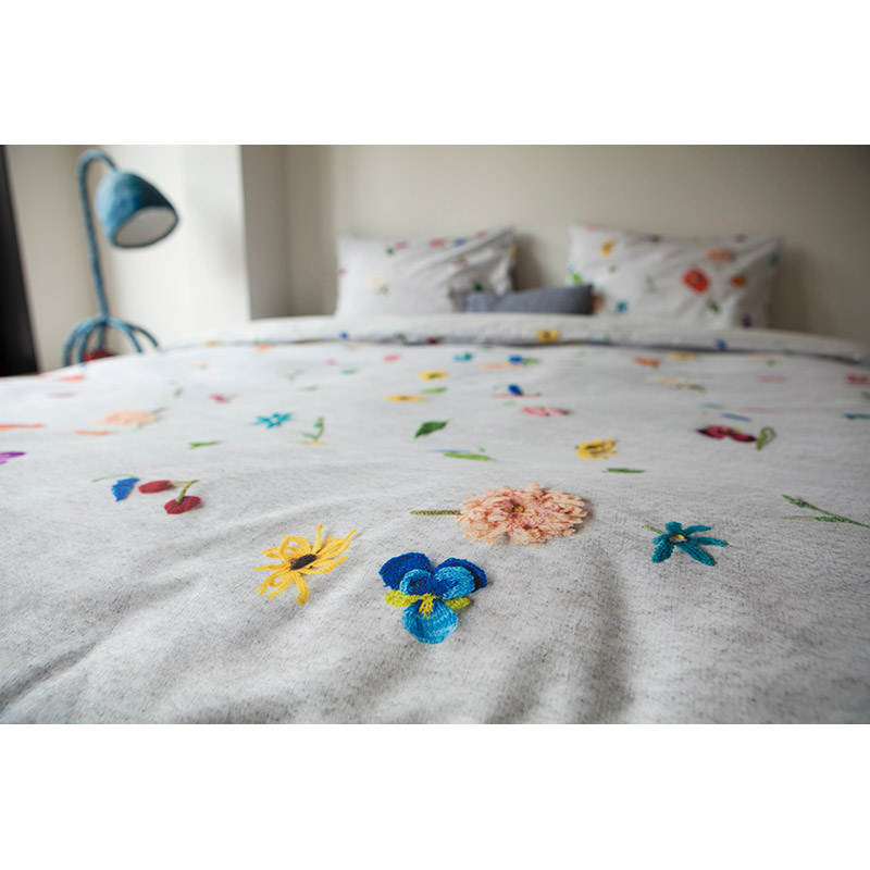 Комплект постельного белья "Вязанные цветы" 150х200 см SNURK KNITTEDFLOWERS150Х200CM - Вид №2