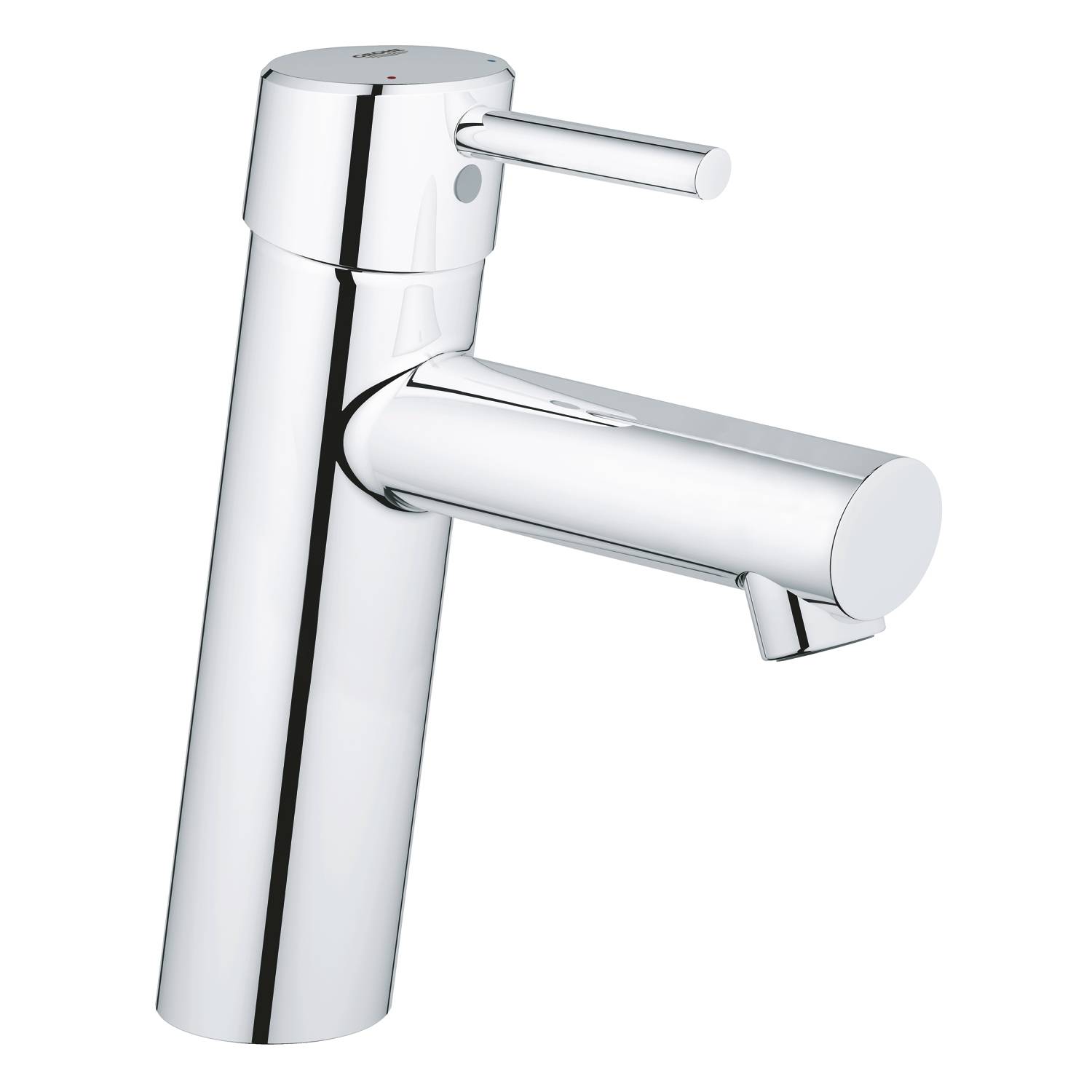 Смеситель для раковины GROHE Concetto с нажимным сливным гарнитуром, M-Size (23932001)