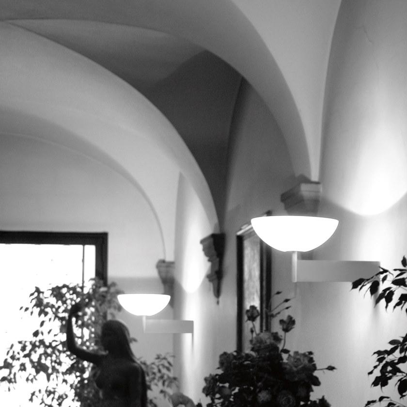 Martinelli Luce Настенный светильник из алюминия и стекла с диммером  1290/dim/l/1  - Вид №2