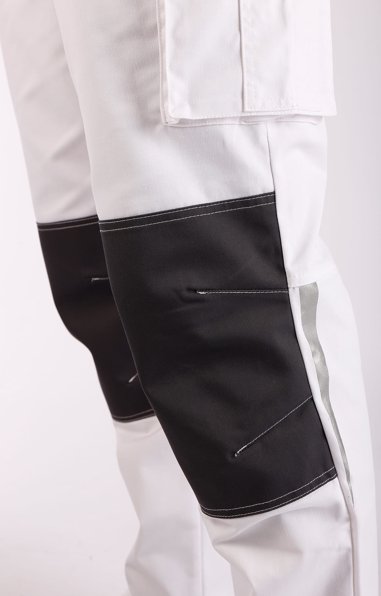 4974829 Костюм  NEW белый графит STATUS  Летняя спецодежда  размер 56-58/170-176  - Вид №20