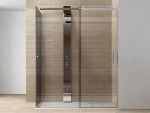 DISENIA Душевая кабина с раздвижной дверцей с двойным фиксированным углом Oops Ps2f