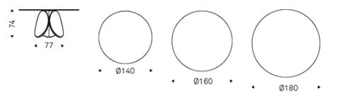 Круглый стол из глины Cattelan italia MAXIM ARGILE ARCH-00010322 - Вид №5