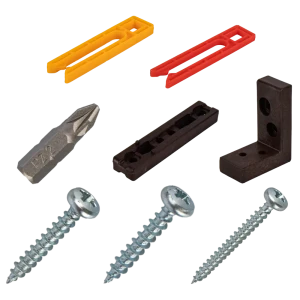 Гвозdeck Duet 90 — полный комплект для скрытого монтажа террасы 5м² 89372038