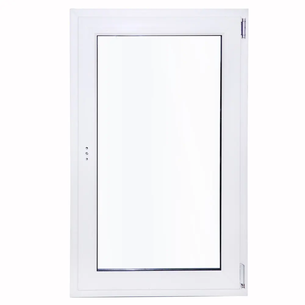 Пластиковое окно ПВХ Deceuninck одностворчатое 1200x600 мм (ВхШ) однокамерный стеклопакет белый (с двух сторон) STLM-2046964 - Вид №1