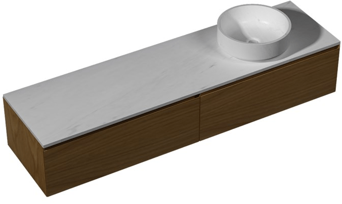 L'ANTIC COLONIAL Подвесная тумба под умывальник из натурального камня и дерева Karon sun-id-1370483 - Вид №7