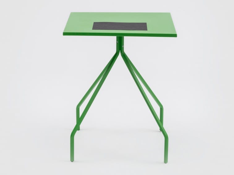 Окрашенный металлический квадратный стол Danese Milano X&Y ARCH-00136705 - Вид №1