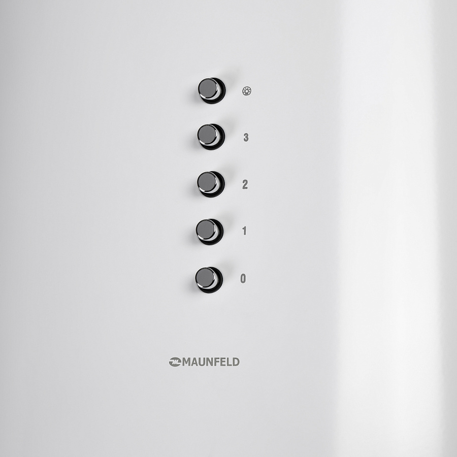 LEE SIDE (C) 39 WHITE Вытяжка / настенная, 1000 м3/ч, 52 дб, кнопочное управление, белая Maunfeld Santreyd  - Вид №5