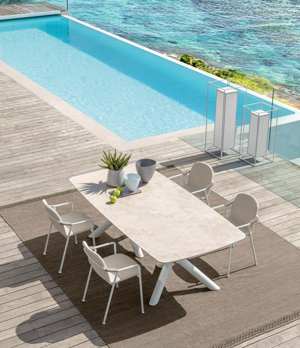 Тканевый садовый стул с подлокотниками Talenti ARCH-00109053 - Вид №2