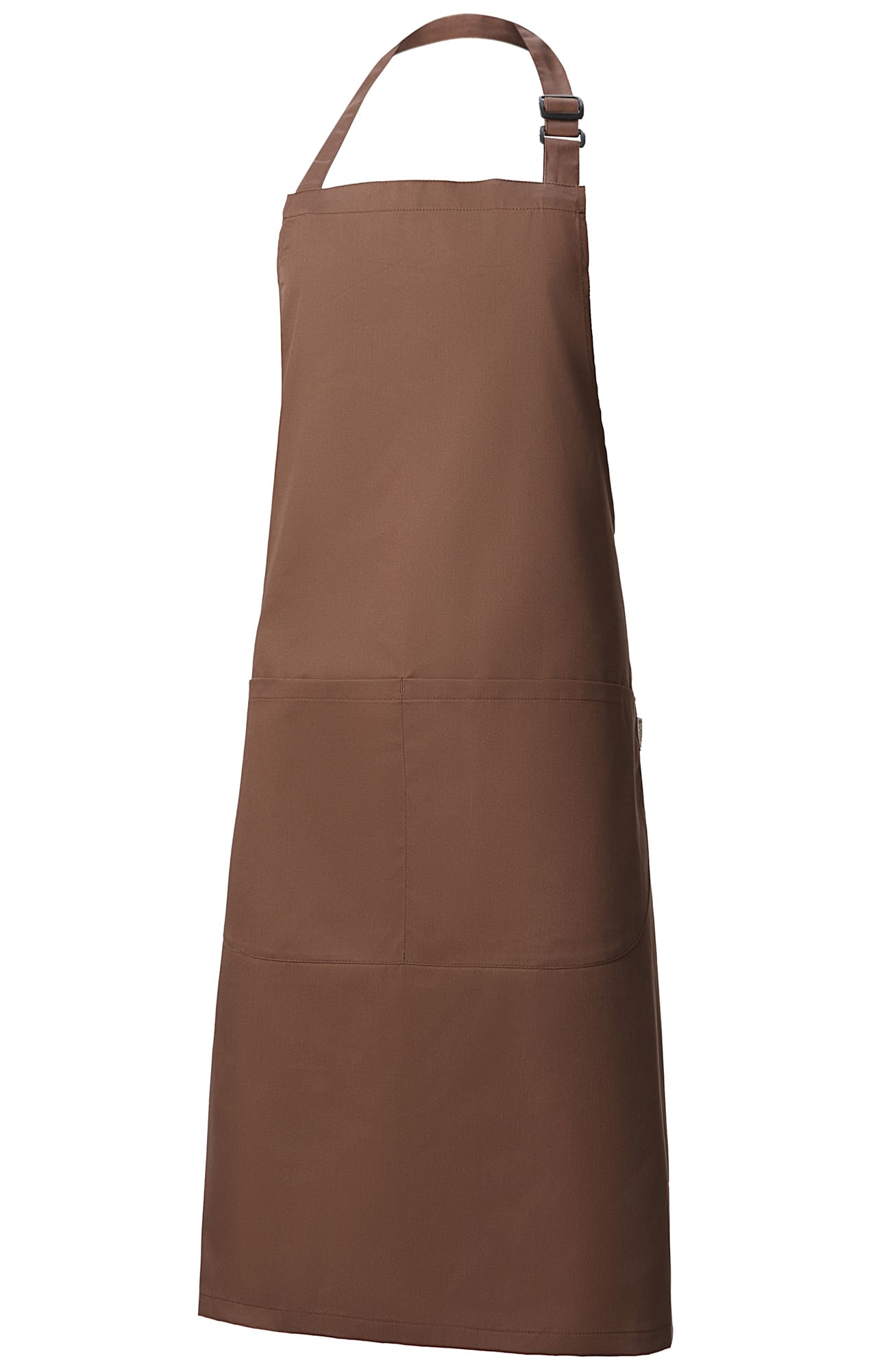 59842 Фартук  с нагрудником, цвет chocolate BARISTA  Одежда для официантов  размер 